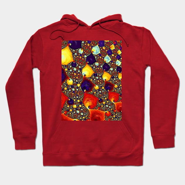 The Colorful Runes Hoodie by fascinating.fractals